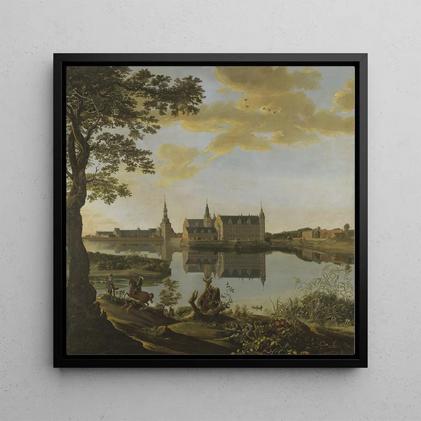 Château de Fredriksborg au Danemark - Laurens Barata — wall display of the artwork