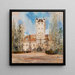Château de Greillenstein - Anton Romako — framed artwork on a wall