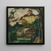 Château de Seefeld IV - Leo Putz — framed artwork on a wall