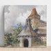 Reproduction of the painting Château et séchoirs à fruits - Marie Egner