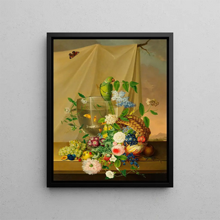Still life - Chatinka Gräfin Coreth zu Corredo und Starkenberg — framed artwork on a wall