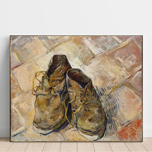 Reproduction of the painting Shoes Painting - Vincent van Gogh