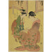 Beautés parodiant les sept sages Une sélection de jeunes courtisanes Shichi kenjin yatsushi bijin shinzo zoroe Hanasaki du Daimonjiya - Chōbunsai Eishi