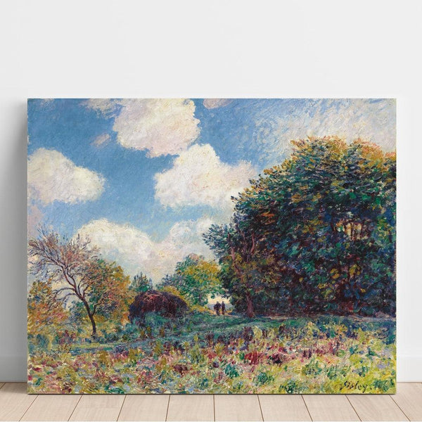 Reproduction of the painting Path at the entrance of a wood - Alfred Sisley