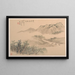 Landscape Painting - Cheng Tinglu — framed artwork on a wall