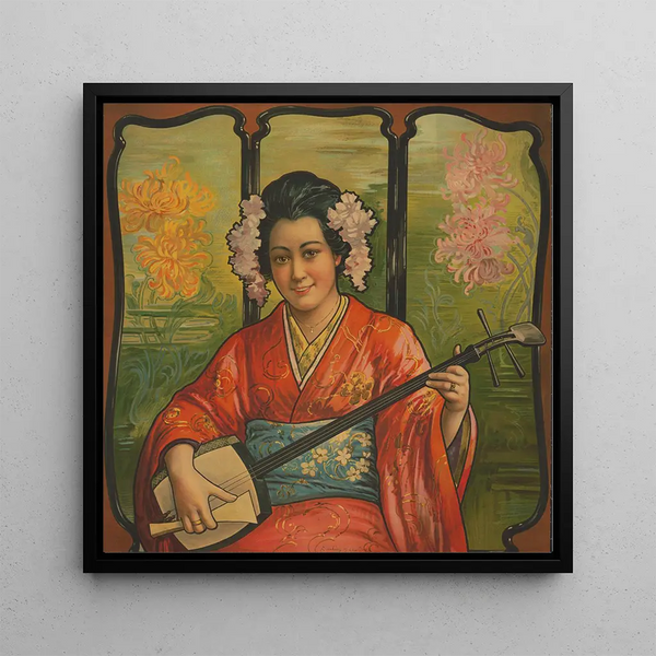 Cherished of the gods - Campbell Metzger Jacobson — framed artwork on a wall
