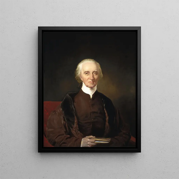 Charles Carroll de Carrollton - Chester Harding — framed artwork on a wall