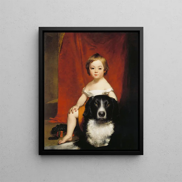 Frank S. Harding - Chester Harding — framed artwork on a wall