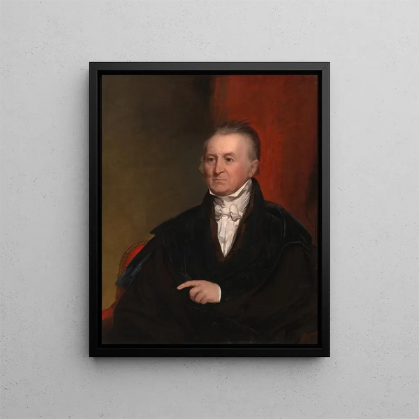 Harrison Gray Otis Painting - Chester Harding — framed artwork on a wall