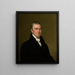 James Monroe - Chester Harding — framed artwork on a wall