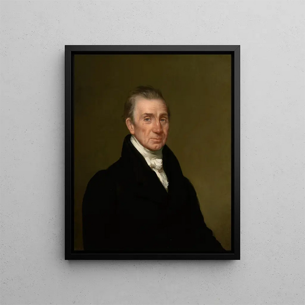 James Monroe - Chester Harding — framed artwork on a wall