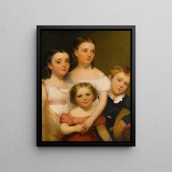 The Children Artists - Chester Harding — framed artwork on a wall