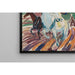 Reproduction of the painting Horses plowing - Edvard Munch