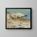 A northeastern promontory - Childe Hassam — framed artwork on a wall