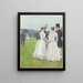 At the Grand Prix de Paris - Childe Hassam — framed artwork on a wall