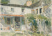 Back of the old house - Childe Hassam — artwork view