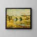 Bridge over the Stour - Childe Hassam — framed artwork on a wall