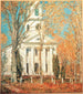 Church in Old Lyme, Connecticut - Childe Hassam — artwork view