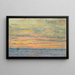 Evening, Shoals Islands - Childe Hassam — framed artwork on a wall