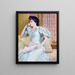 Lillie Lillie Langtry - Childe Hassam — framed artwork on a wall