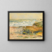 Fisherman of Montauk - Childe Hassam — framed artwork on a wall