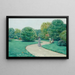 Parc Monceau Paris - Childe Hassam — framed artwork on a wall