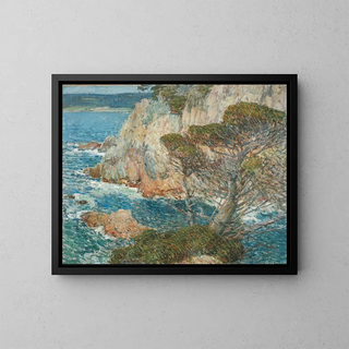 Point Lobos Painting - Childe Hassam — framed artwork on a wall
