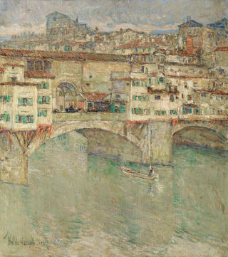 Old Bridge - Childe Hassam — artwork view