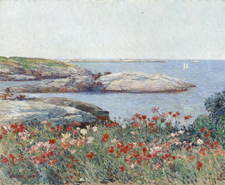 Poppies, Shoals Islands - Childe Hassam — artwork view