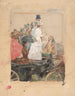 Les spectateurs au Grand Prix - Childe Hassam — artwork view