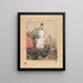 Les spectateurs au Grand Prix - Childe Hassam — framed artwork on a wall