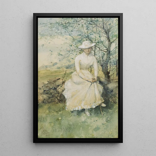 Reproduction of the painting Spring Painting - Childe Hassam