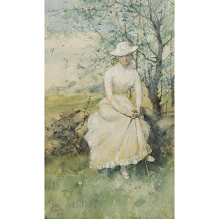 Reproduction of the painting Spring Painting - Childe Hassam