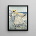 Summer Sun Painting on the Shoals Islands - Childe Hassam — framed artwork on a wall