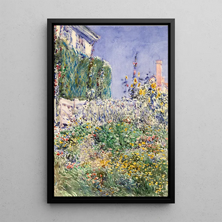 Reproduction of the painting Garden of Thaxter - Childe Hassam