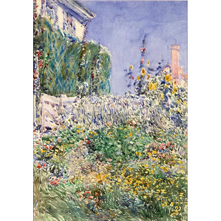 Reproduction of the painting Garden of Thaxter - Childe Hassam