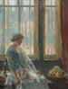 The New York Window - Childe Hassam — artwork view