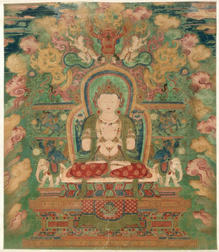 Manjushri Painting - Ming Dynasty of China — artwork view