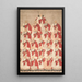 Reproduction of the painting Portrait of Buddhist monks of the Obaku sect - Qing Dynasty of China