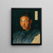 Portrait of Yang Xi Lin Shenjiang Shanghai - Chinese School — framed artwork on a wall