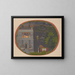 Nighttime Escape - Chokha — framed artwork on a wall