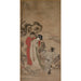 L'empereur Minghuang teaching Yang Gueifei to play the flute - Chōryūsai — artwork view