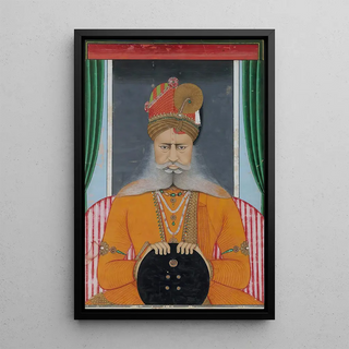 Reproduction of the painting Maharaja Sardar Singh of Bikaner - Chotu
