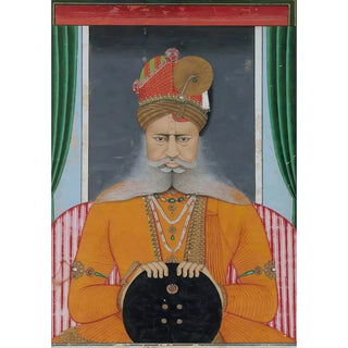 Reproduction of the painting Maharaja Sardar Singh of Bikaner - Chotu