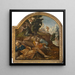 Christ at the Garden of Gethsemane on the Mount of Olives - Anonymous — framed artwork on a wall