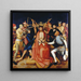Christ Crowned with Thorns - Hans Holbein the Elder — framed artwork on a wall