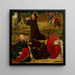 Christ in the Garden - Anonymous — framed artwork on a wall