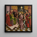 Christ before Pilate - Meister of the Hohenlandenberger Altars — framed artwork on a wall