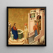Christ and the Samaritan Woman Painting - Duccio di Buoninsegna — framed artwork on a wall