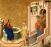 Christ and the Samaritan Woman Painting - Duccio di Buoninsegna — artwork view